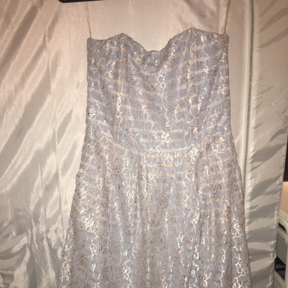 Strapless dress